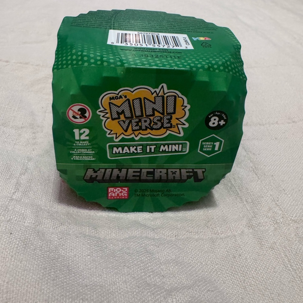 Mini Verse Make It Mini! Minecraft Collectible Blind Pack - Green